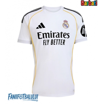 Real Madrid Tricou Fotbal Replică 2025-26 Barbati Acasa